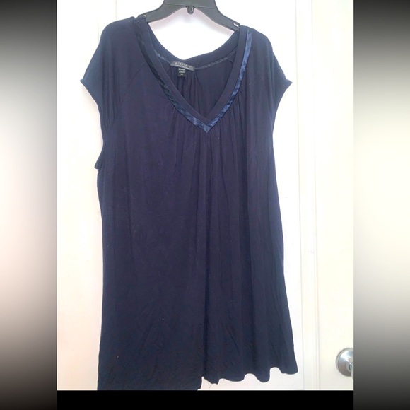 V - NECK CAROL HOCHMAN SHIRT - Picture 2 of 2